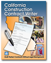 California Construction Contract Writer